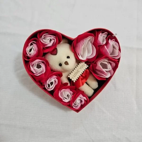 red-teddy-heart-shape-box