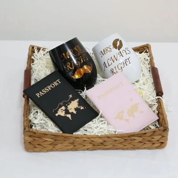 Couple basket - passport holders - Cups